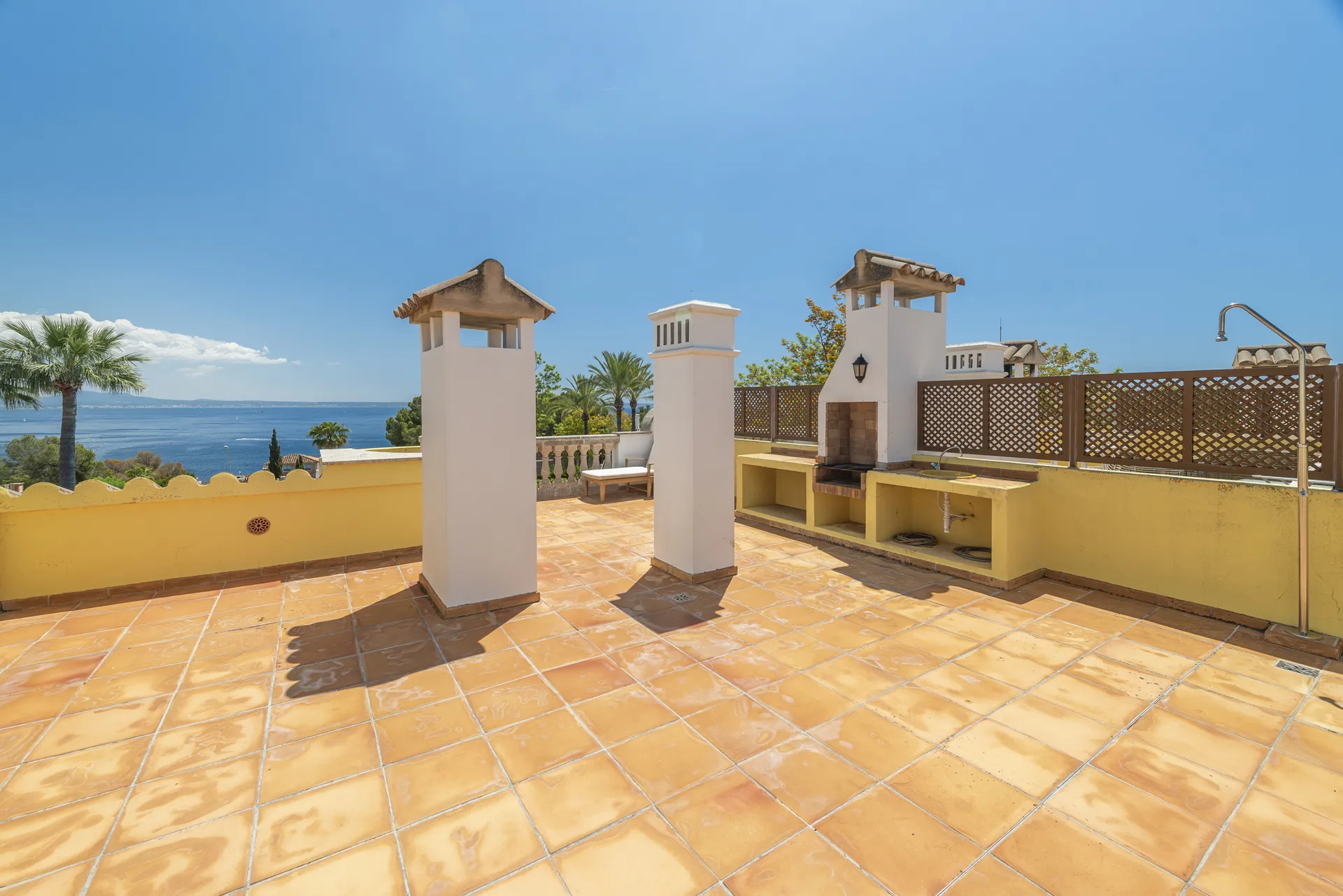 Penthouse avec vue sur la mer à Sa Vinya-16