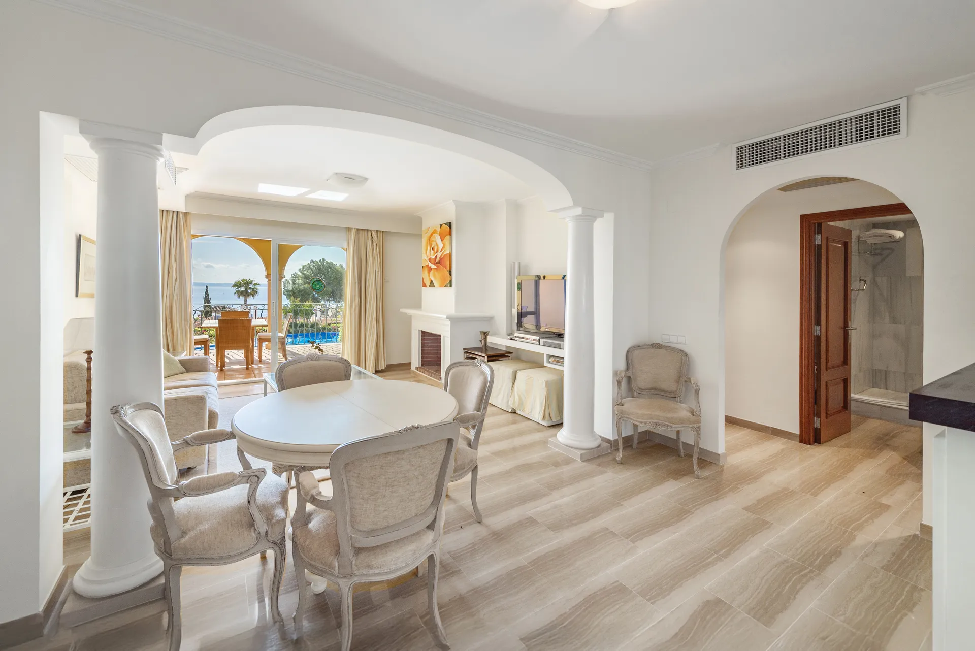 Penthouse avec vue sur la mer à Sa Vinya-4