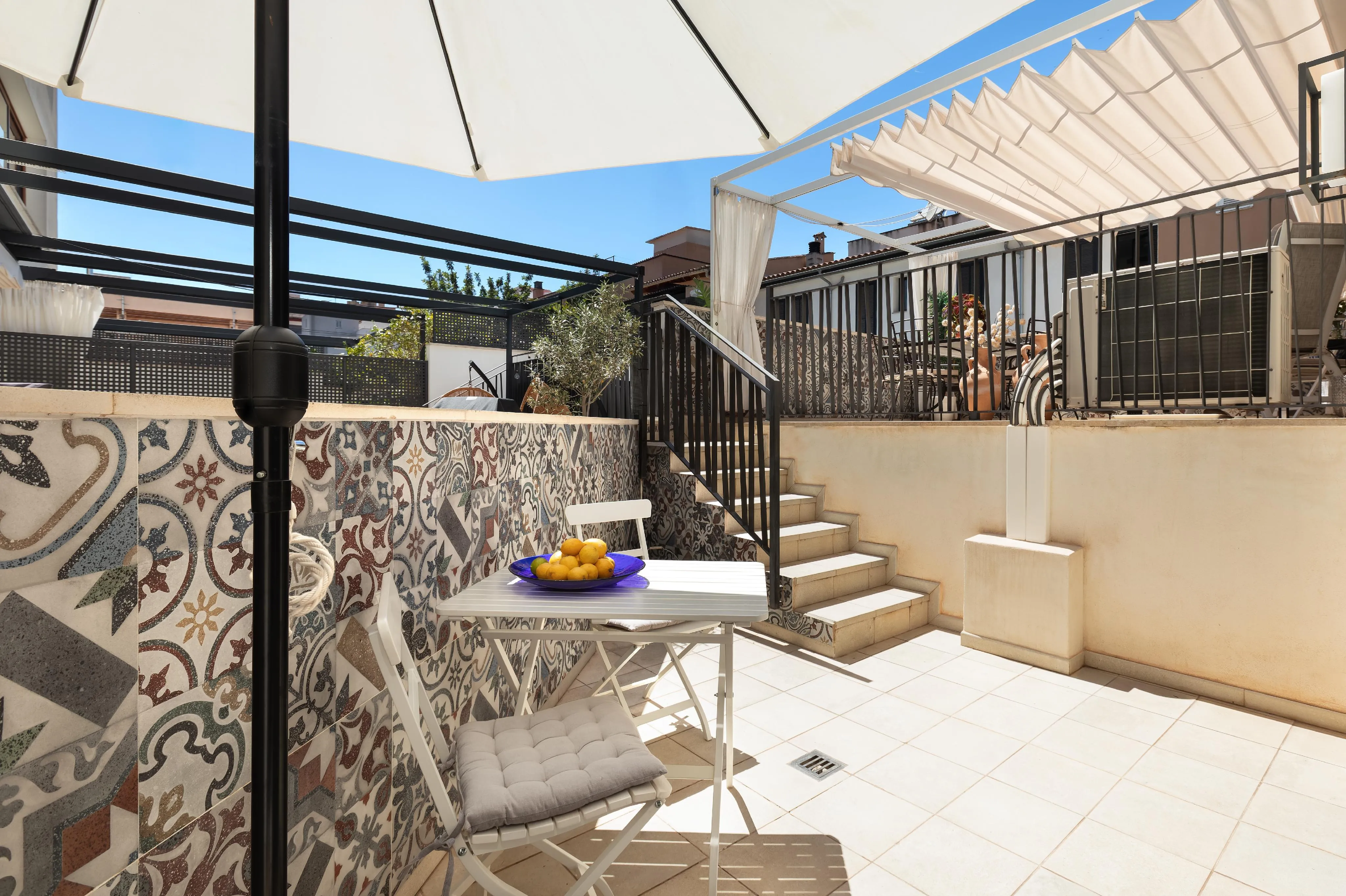 Lejlighed med hyggelig terrasse og garage i Son Espanyolet-11