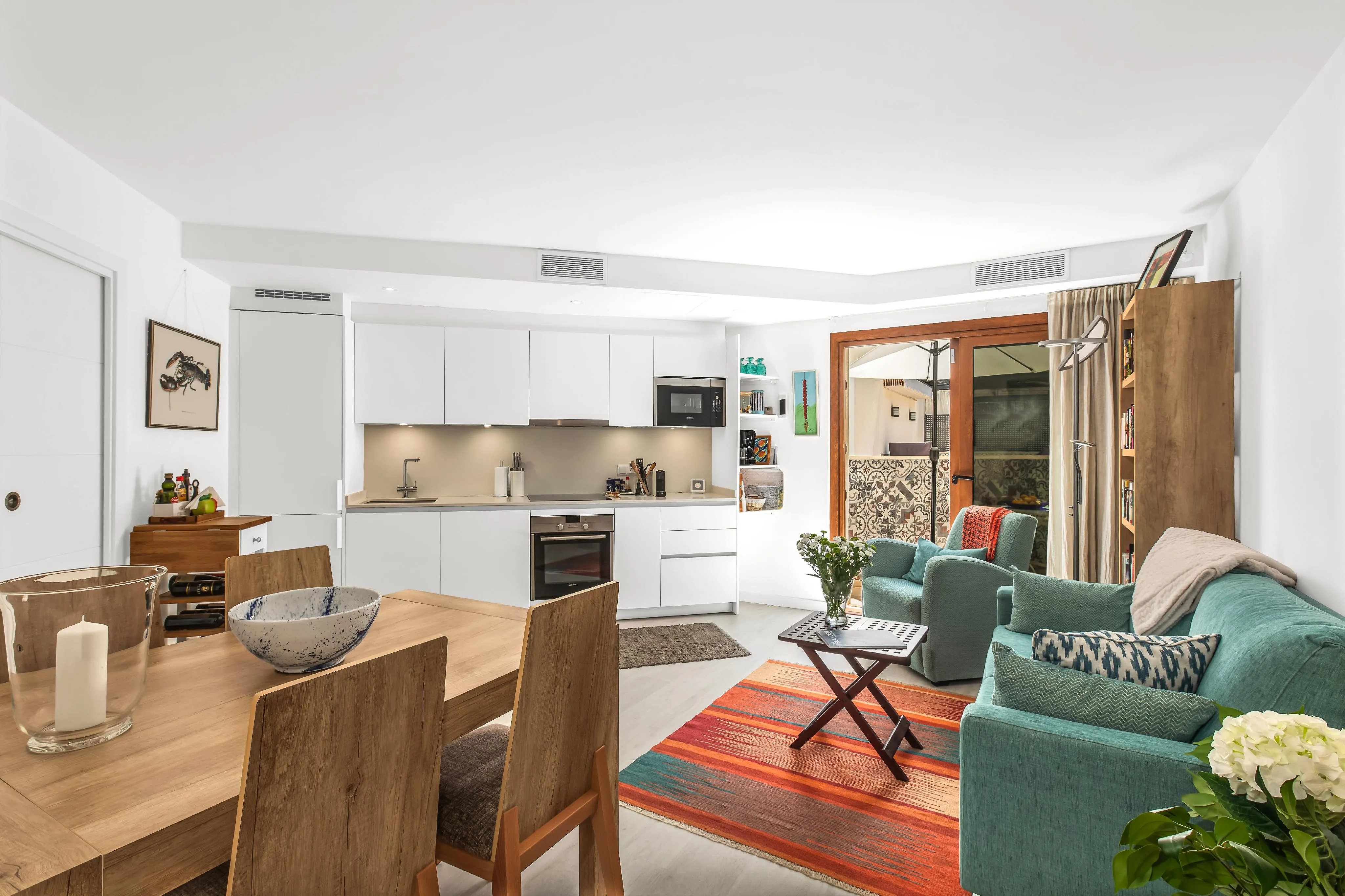 Lejlighed med hyggelig terrasse og garage i Son Espanyolet-2