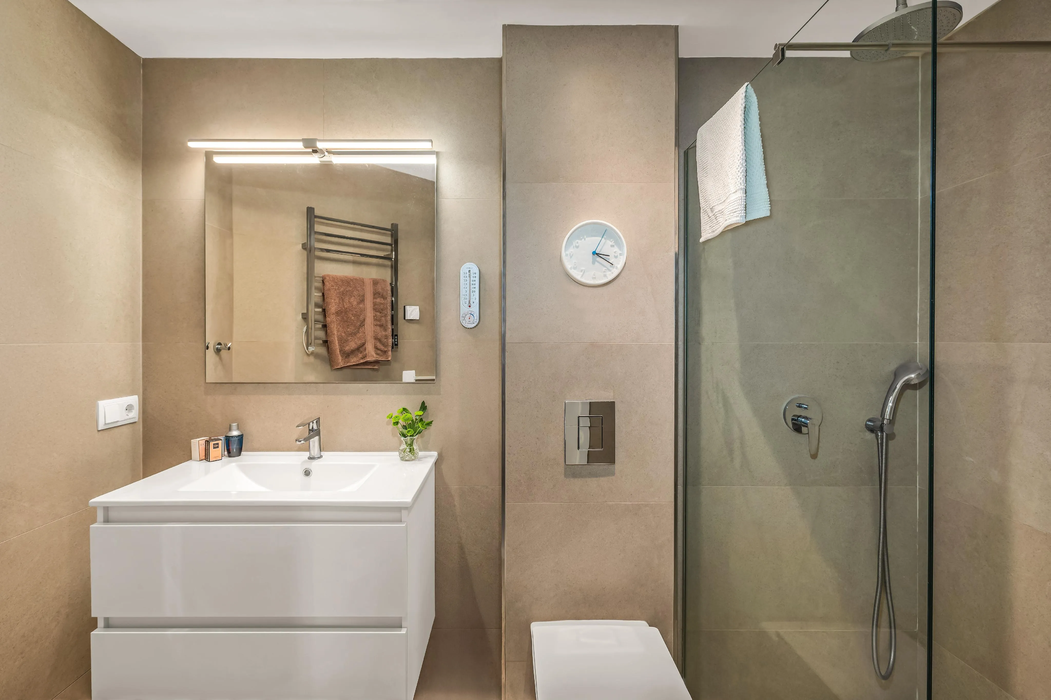 Lejlighed med hyggelig terrasse og garage i Son Espanyolet-7