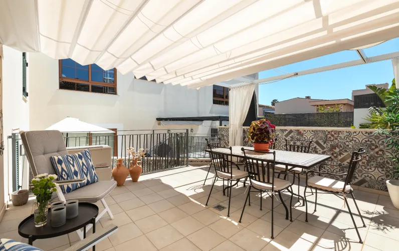 Apartamento con terraza  acogedora en Son Espanyolet