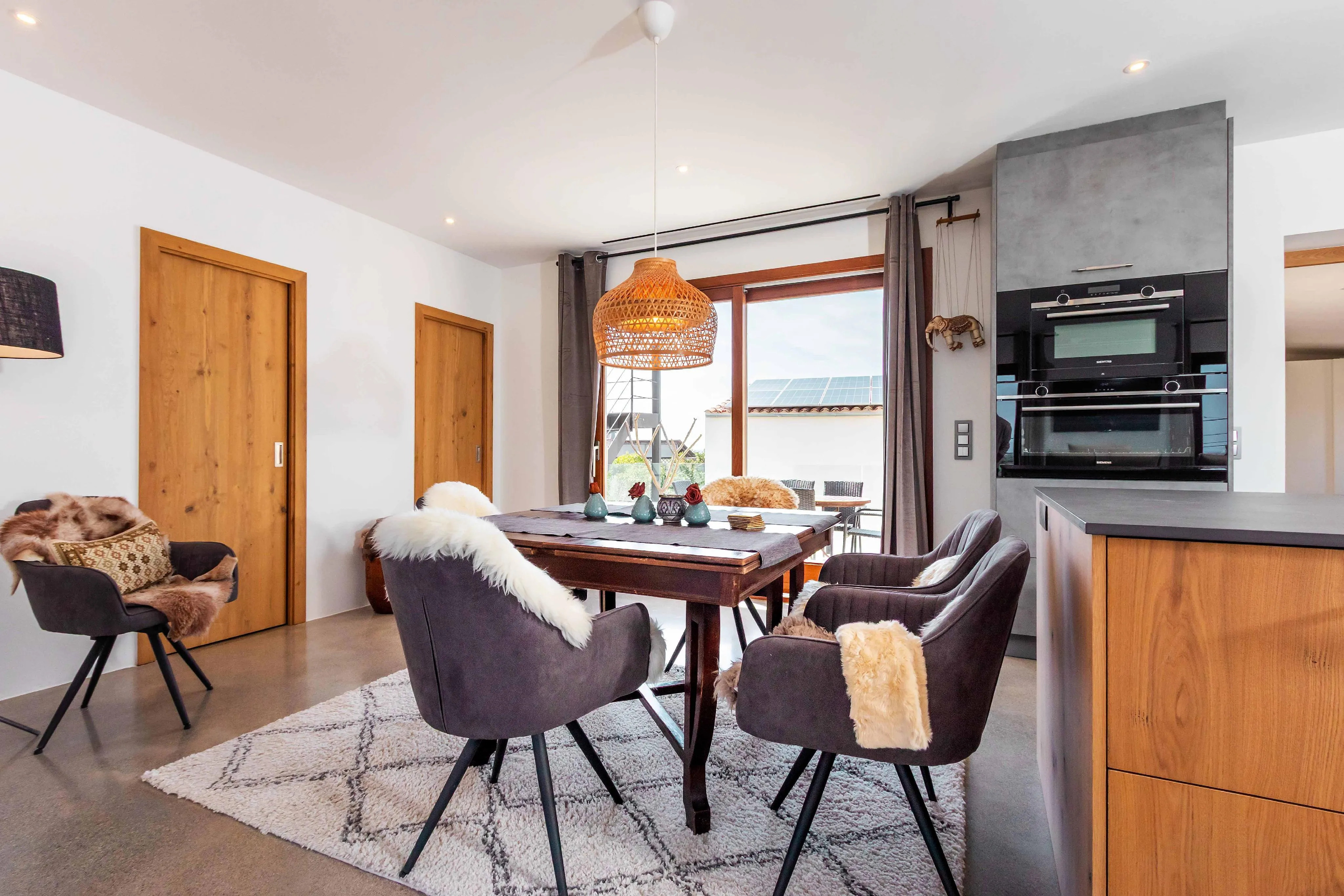 Moderne rækkehus med privatliv og fantastisk panoramaudsigt i Muro, Mallorca-8