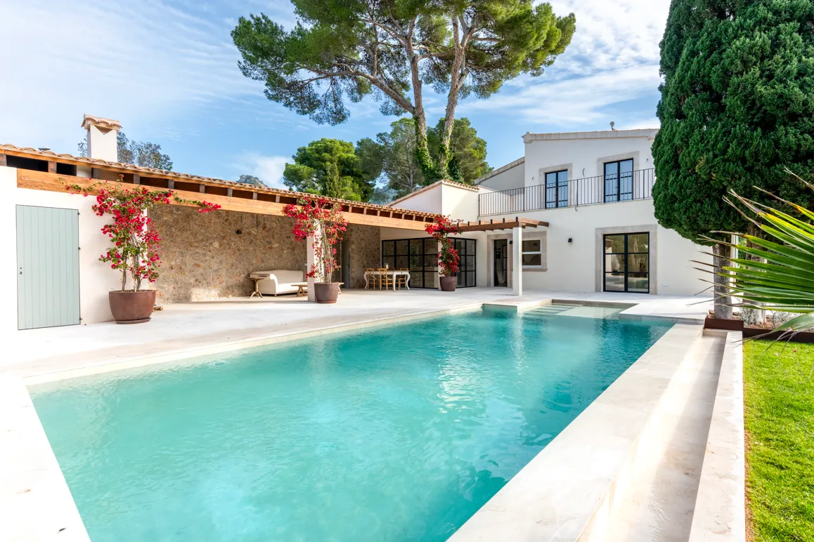 Villa di design vicino alla spiaggia con vista sul mare a Costa de los Pinos-15