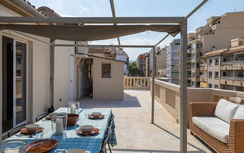 Romantisches Penthouse am Rande der Altstadt