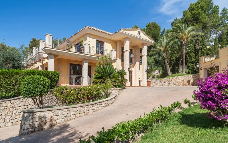 Fantastisk villa med havudsigt i Cas Català