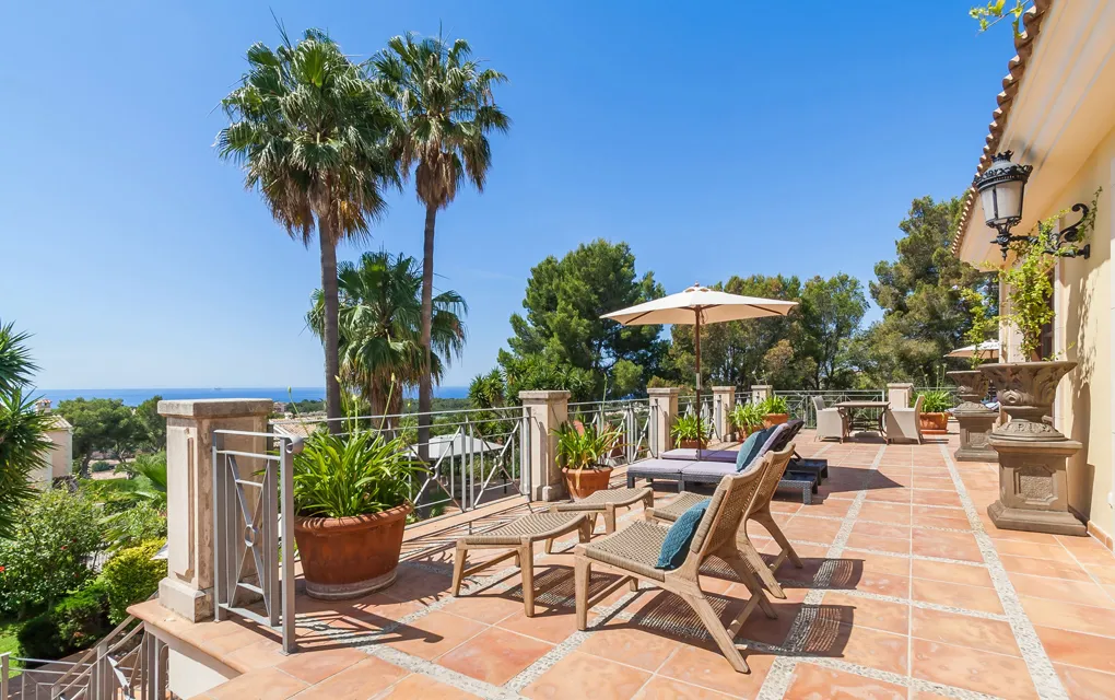 Fantastisk villa med havudsigt i Cas Català-17