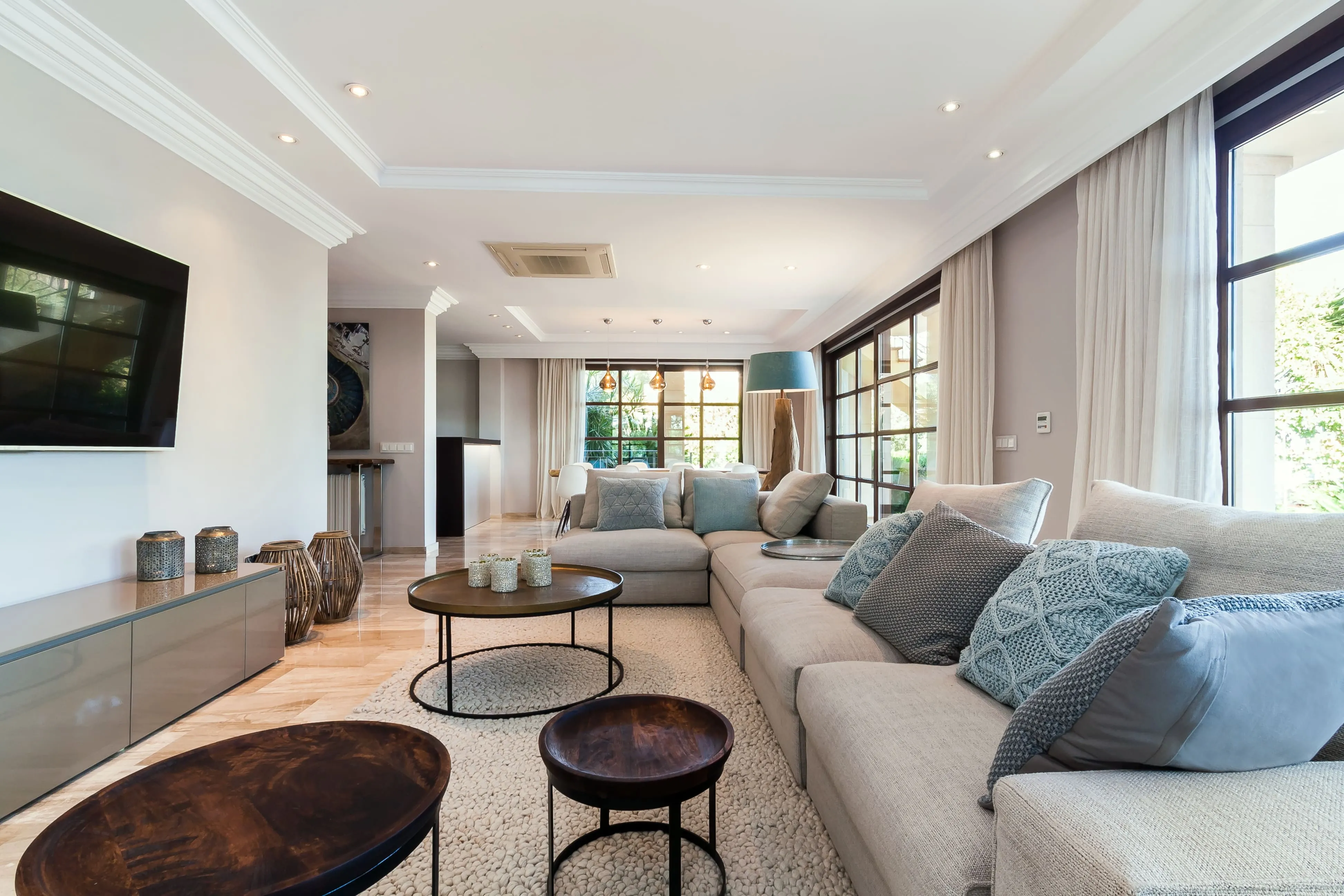 Fantastisk villa med havudsigt i Cas Català-3